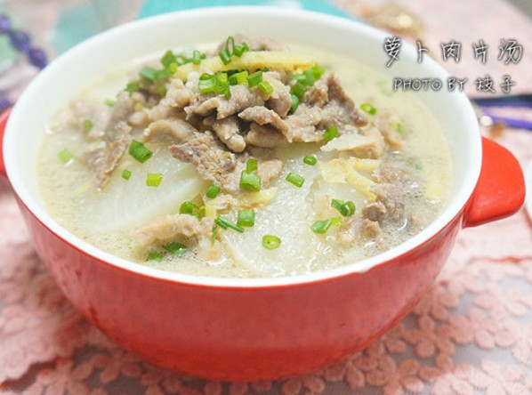 蘿卜片瘦肉湯的做法 蘿卜片瘦肉湯的做法