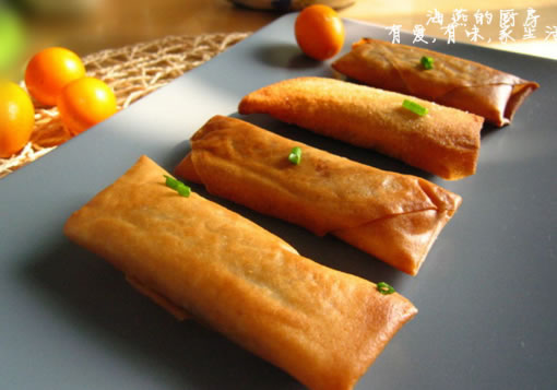 鮮筍春卷的做法 鮮筍春卷的做法