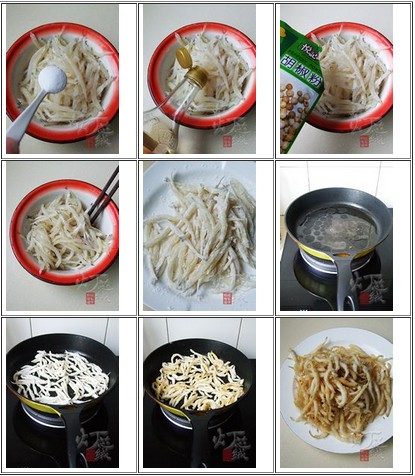 香煎銀魚的做法圖文步驟