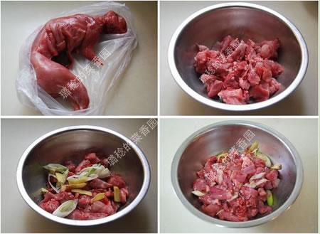 麻辣干煸兔丁的做法圖文步驟