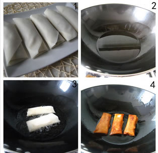 鮮筍春卷的做法圖文步驟