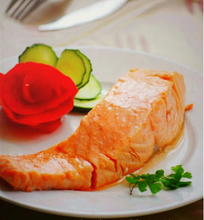 白蘭地煎三文魚的做法圖文步驟