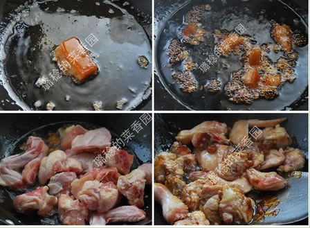 玉蘭片燒雞肉的做法圖文步驟