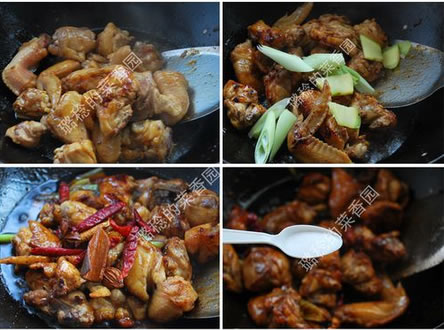 玉蘭片燒雞肉的做法圖文步驟