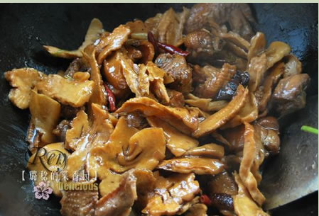 玉蘭片燒雞肉的做法圖文步驟