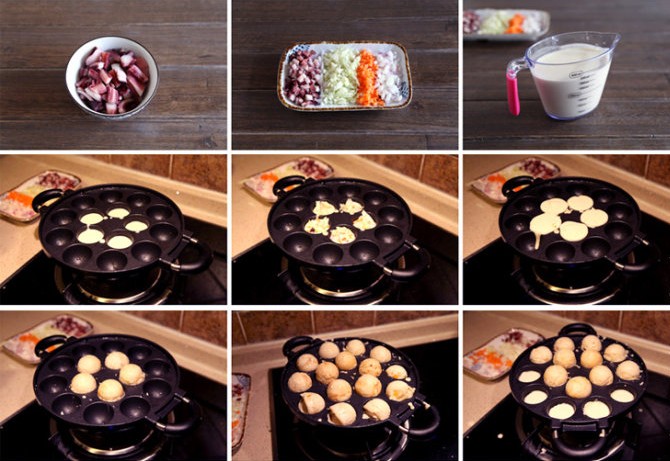 章魚小丸子的做法圖文步驟