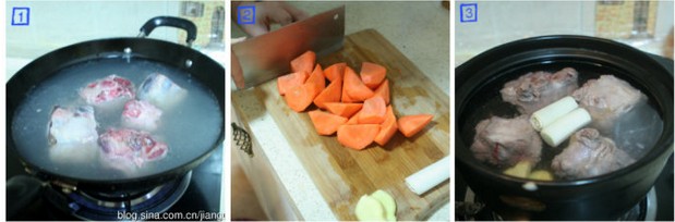 胡蘿卜牛尾湯的做法圖文步驟