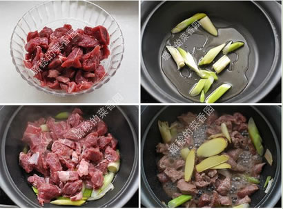 油豆腐泡燒牛肉的做法圖文步驟