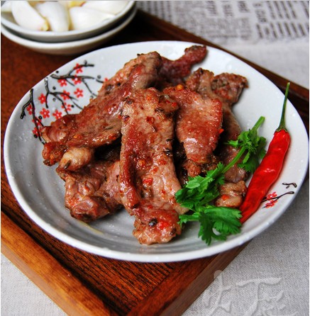 香煎梅花肉的做法 香煎梅花肉的做法