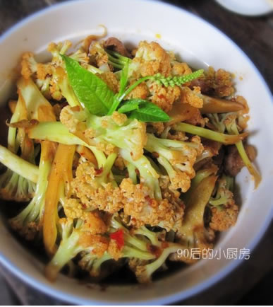 大碗花菜的做法 大碗花菜的做法