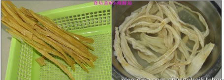 涼拌腐竹的做法圖文步驟