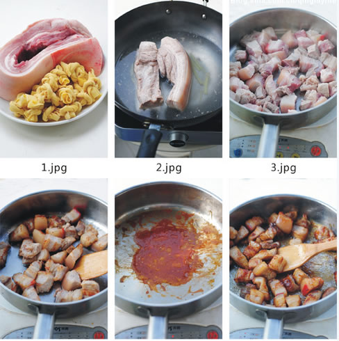 百葉結(jié)燒肉的做法圖文步驟