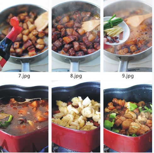 百葉結(jié)燒肉的做法圖文步驟