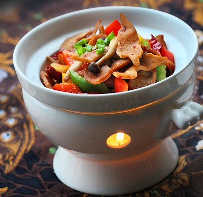 干鍋素雞翅的做法 干鍋素雞翅的做法