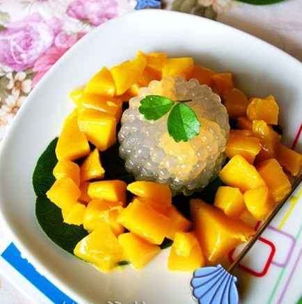 水晶甜心西米布丁的做法 水晶甜心西米布丁的做法