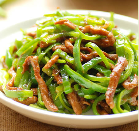 青椒肉絲的做法 青椒肉絲的做法