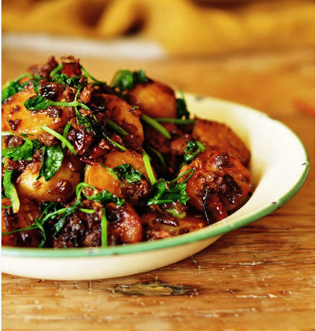 孜然肉糜土豆的做法 孜然肉糜土豆的做法