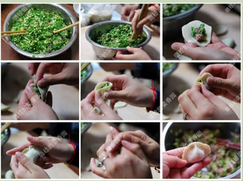 韭菜餡餃子的做法圖文步驟