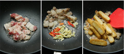 豬肉炒豆干的做法圖文步驟