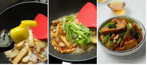 豬肉炒豆干的做法圖文步驟