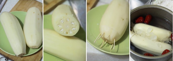 桂花糯米藕的做法圖文步驟