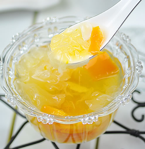 南瓜百合銀耳羹的做法 南瓜百合銀耳羹的做法