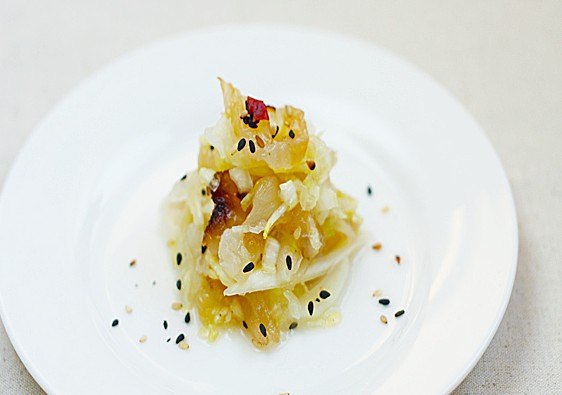 涼拌白菜蜇頭的做法 涼拌白菜蜇頭的做法