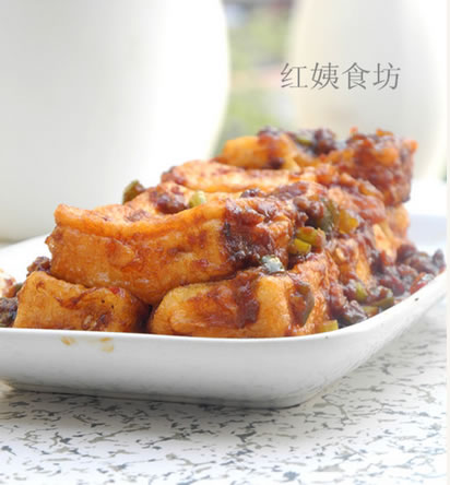 脆皮內酯豆腐的做法 脆皮內酯豆腐的做法