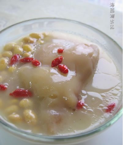 黃豆豬手湯的做法 黃豆豬手湯的做法