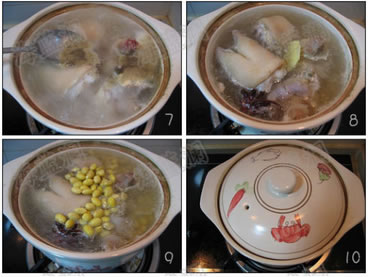 黃豆豬手湯的做法圖文步驟