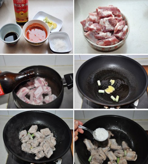 腐乳燒排骨的做法圖文步驟