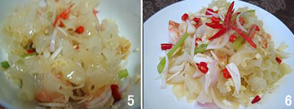 泰式鮮蝦銀耳沙拉的做法圖文步驟