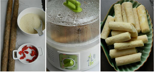 返沙山藥的做法圖文步驟