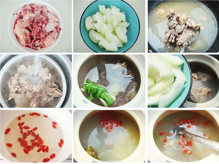 冬瓜雞架湯的做法圖文步驟