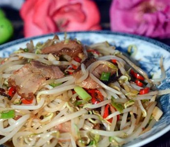 五花肉炒如意菜的做法 五花肉炒如意菜的做法