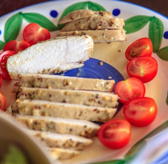 芥末醬烤雞胸肉的做法 芥末醬烤雞胸肉的做法