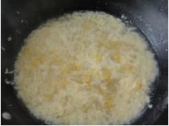 玉米蛋花羹的做法圖文步驟