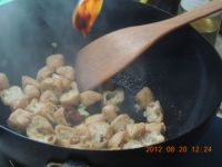 油豆腐炒青菜的做法圖文步驟