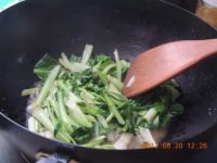 油豆腐炒青菜的做法圖文步驟