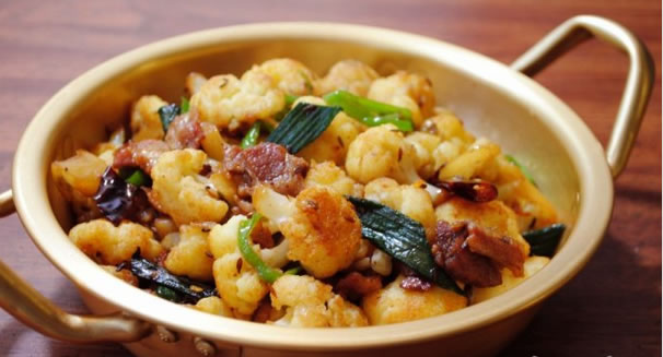 大盆花菜的做法 大盆花菜的做法