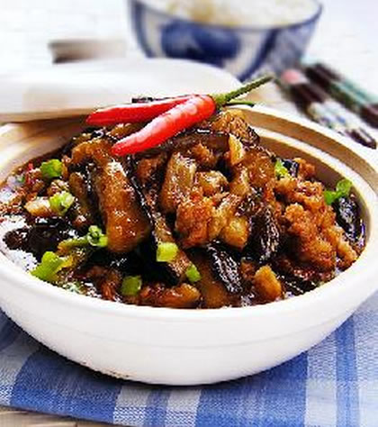 魚香茄子煲的做法 魚香茄子煲的做法