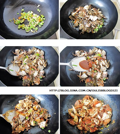 醬炒小螃蟹的做法圖文步驟