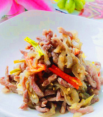 茄子炒肉絲的做法 茄子炒肉絲的做法