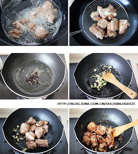 豆豉年糕排骨的做法圖文步驟