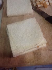 雞蛋肉松三明治的做法圖文步驟