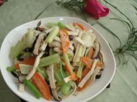 炒彩絲的做法圖文步驟