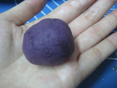 紫薯蛋黃月餅的做法圖文步驟