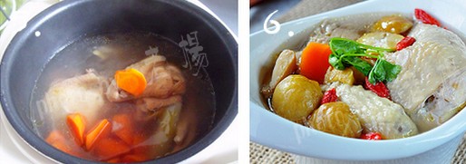 板栗參雞湯的做法圖文步驟