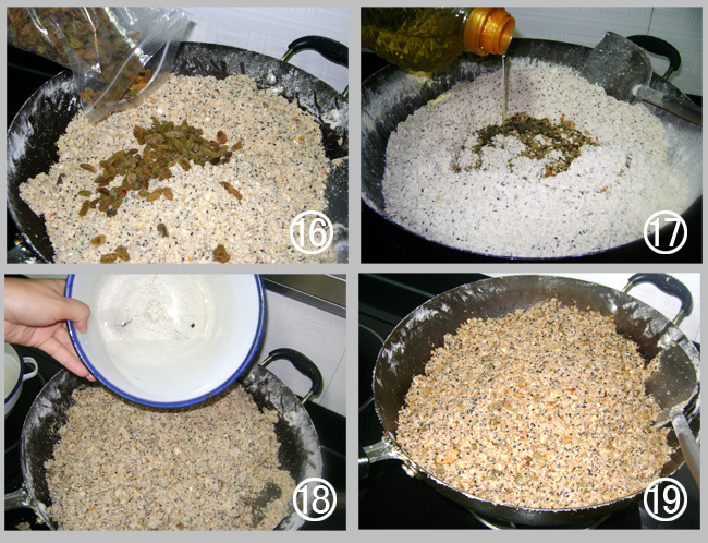 五仁月餅餡的做法圖文步驟