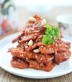 韓式辣醬烤里脊的做法 韓式辣醬烤里脊的做法